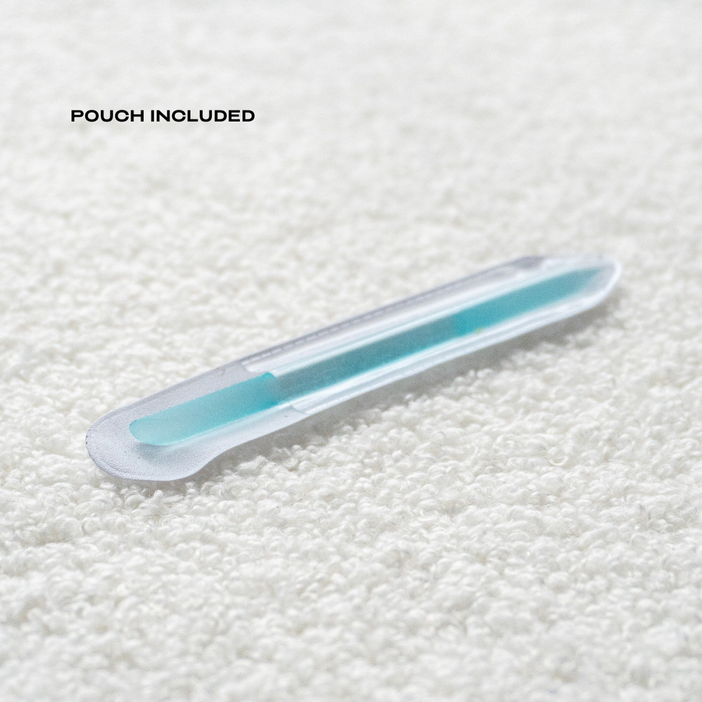 Dual Glass Cuticle Manicure Stick (Blue)