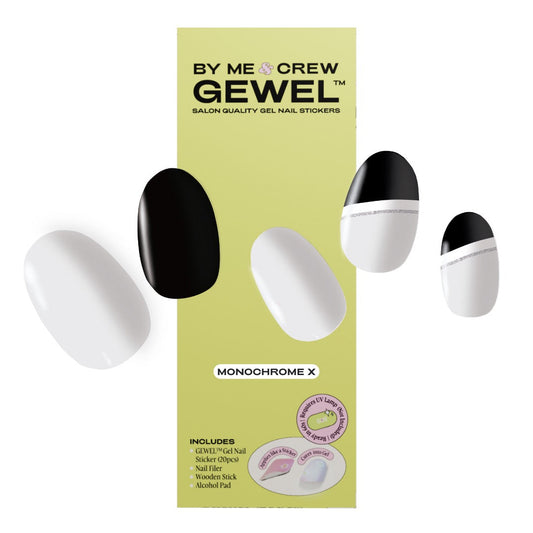 Monochrome X DIY Semi Cured Gel Nail Stickers ByMeAndCrew