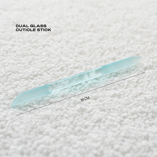 Dual Glass Cuticle Manicure Sticker (Blue)