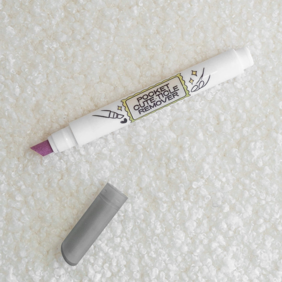 2-IN-1 POCKET CUTE-TICLE REMOVER + PUSHER (WHITE)