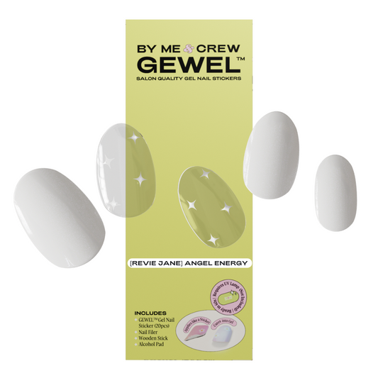 Get a polished look with our glazed white gel nail sticker. Achieve a classic and clean look with this sleek and timeless colour.