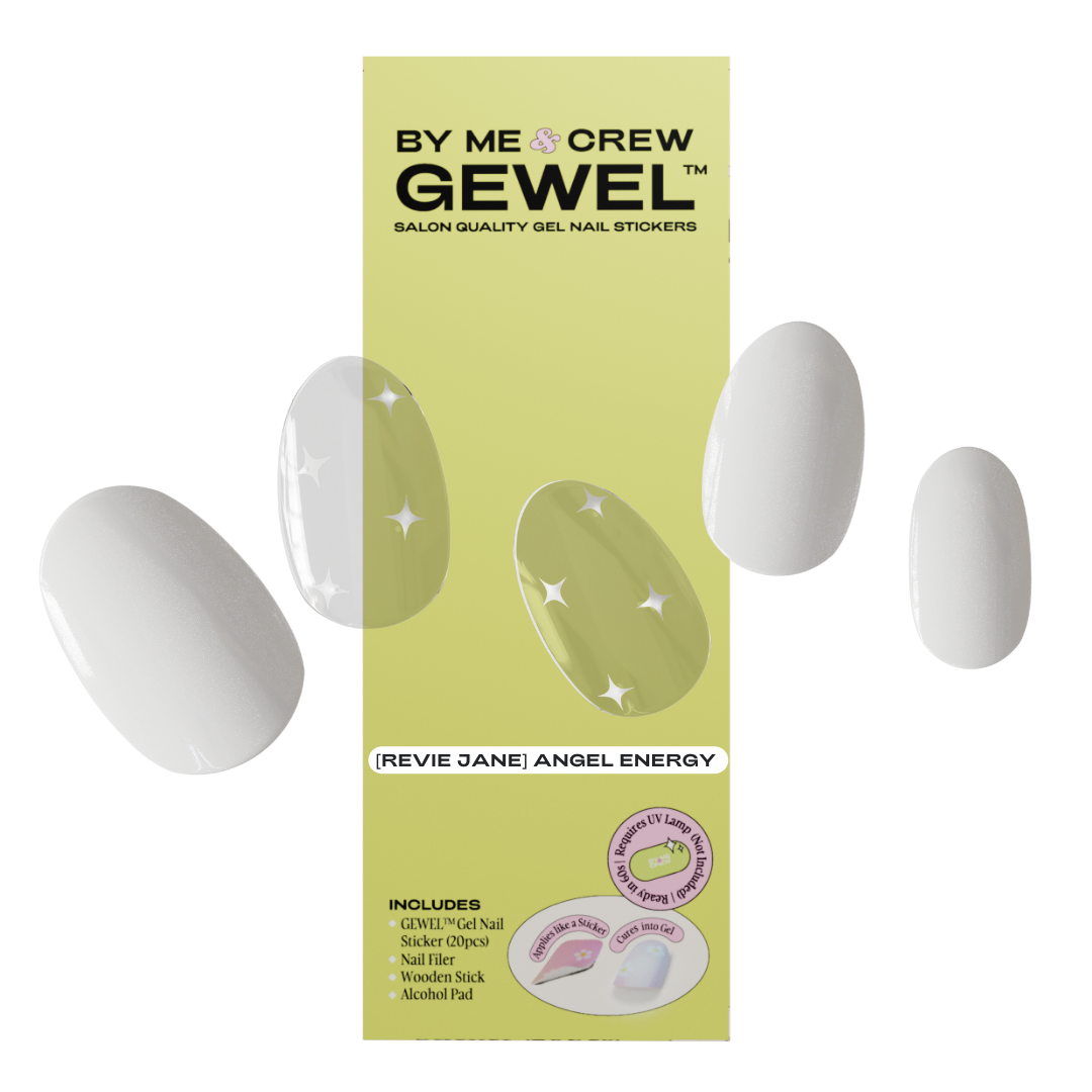 Hailey Inspired Glazed Donuts Semi Cured Gel Nail Stickers