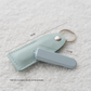 Foldable Nail Clipper with Pouch (Light Blue)