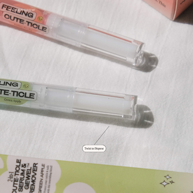Nourishing Cute-ticle Oil Pen & Gewel Gel Nail Sticker Remover [Feeling Peachy]