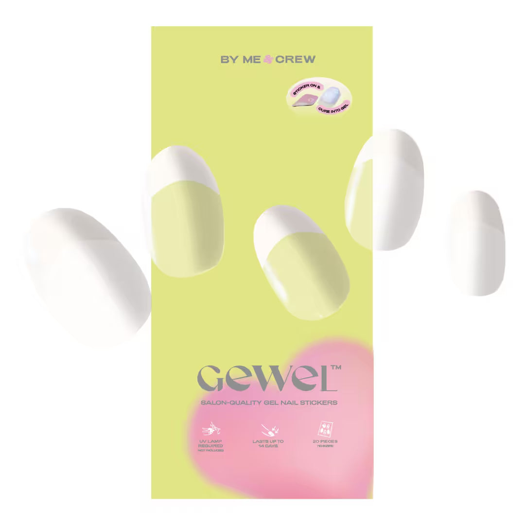 No Make Up Make Up Semi Cured Gel Nail Stickers