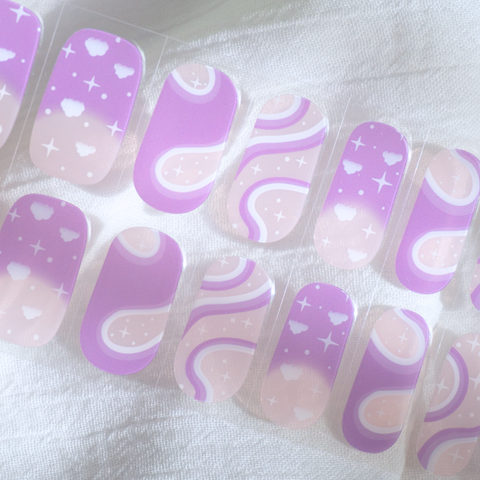 Makin Waves Semi Cured Gel Nail Stickers