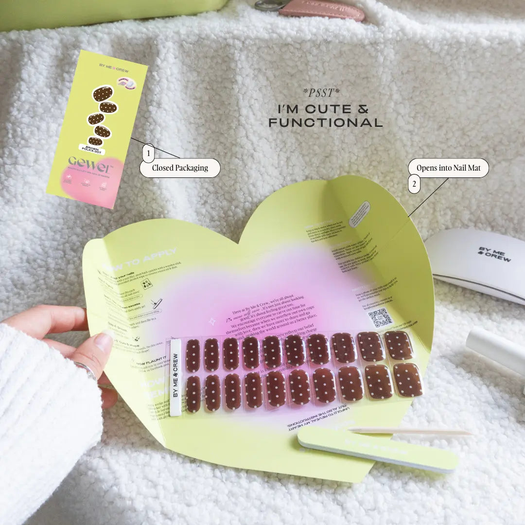 Blooming Zebra DIY Semi Cured Gel Nail Stickers