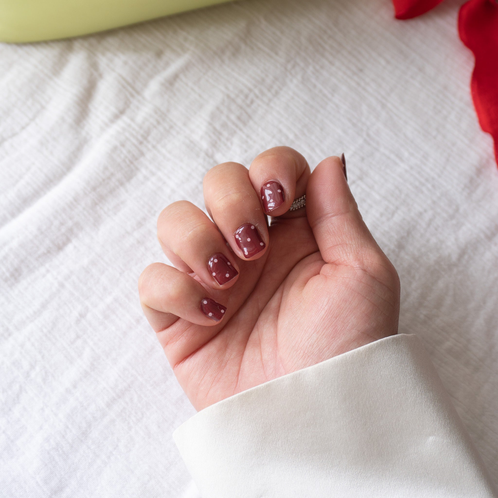 After-Hours Polka Date DIY Semi Cured Gel Nail Stickers-4