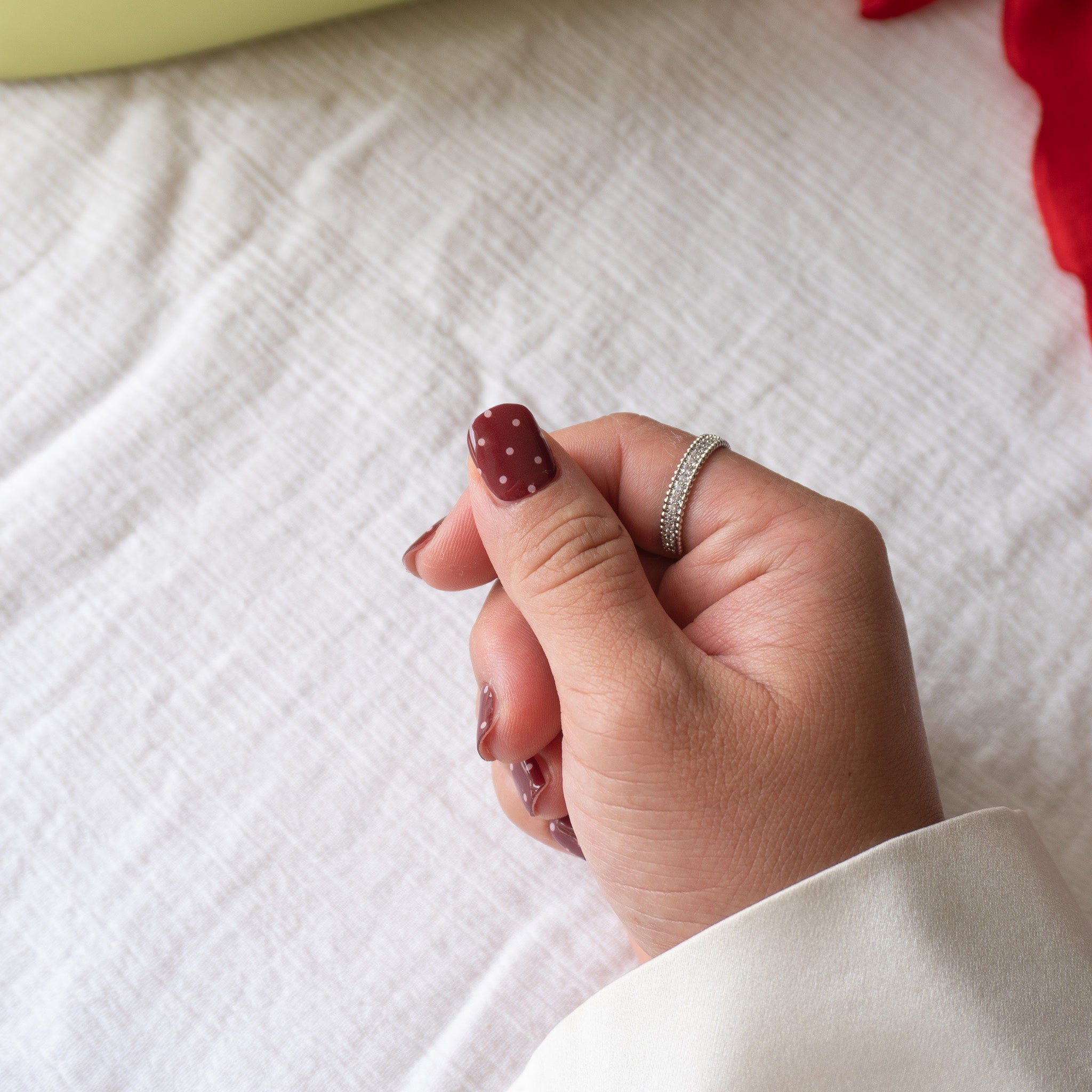 After-Hours Polka Date DIY Semi Cured Gel Nail Stickers-5