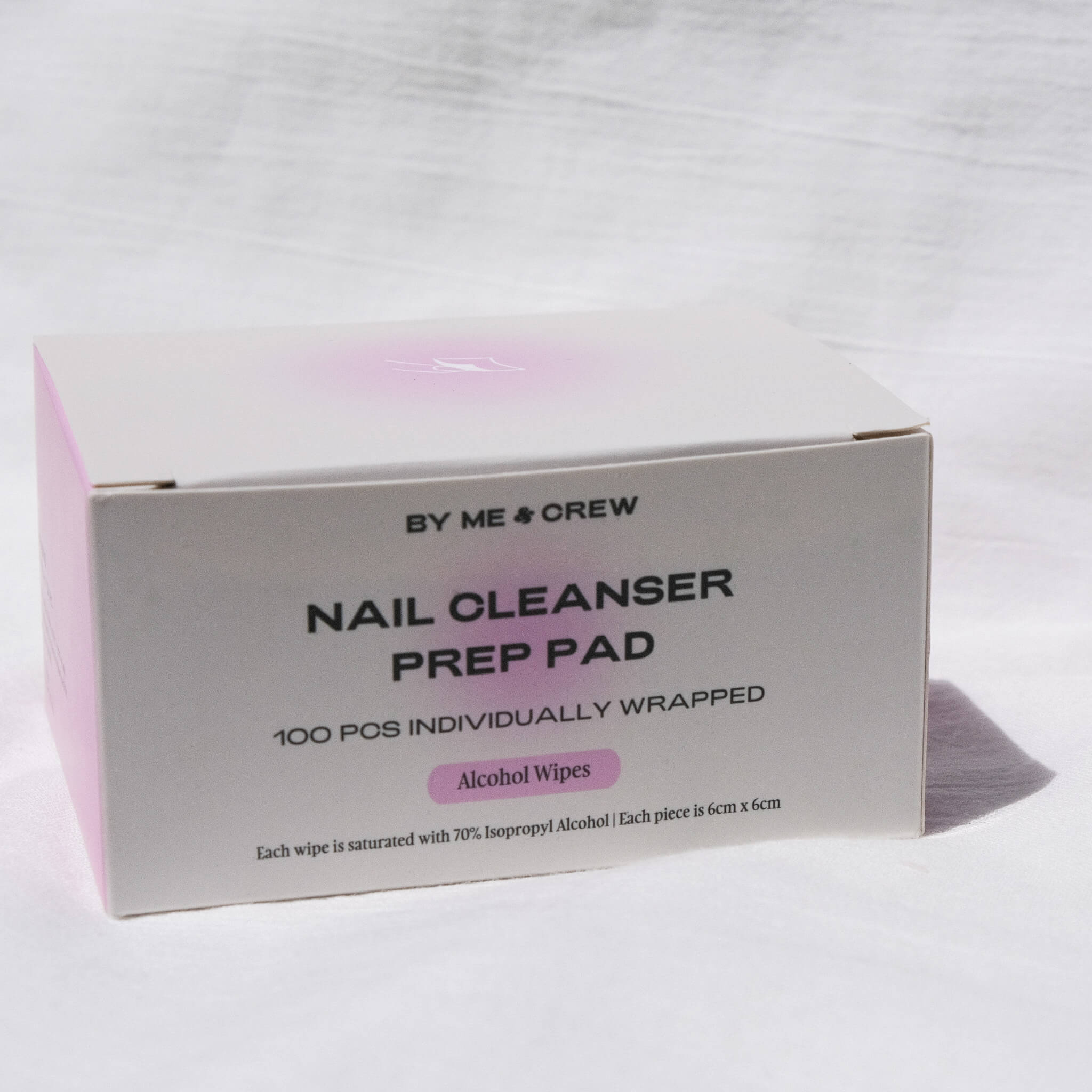 100 pcs Alcohol Wipes (Prep Pads) By Me and Crew