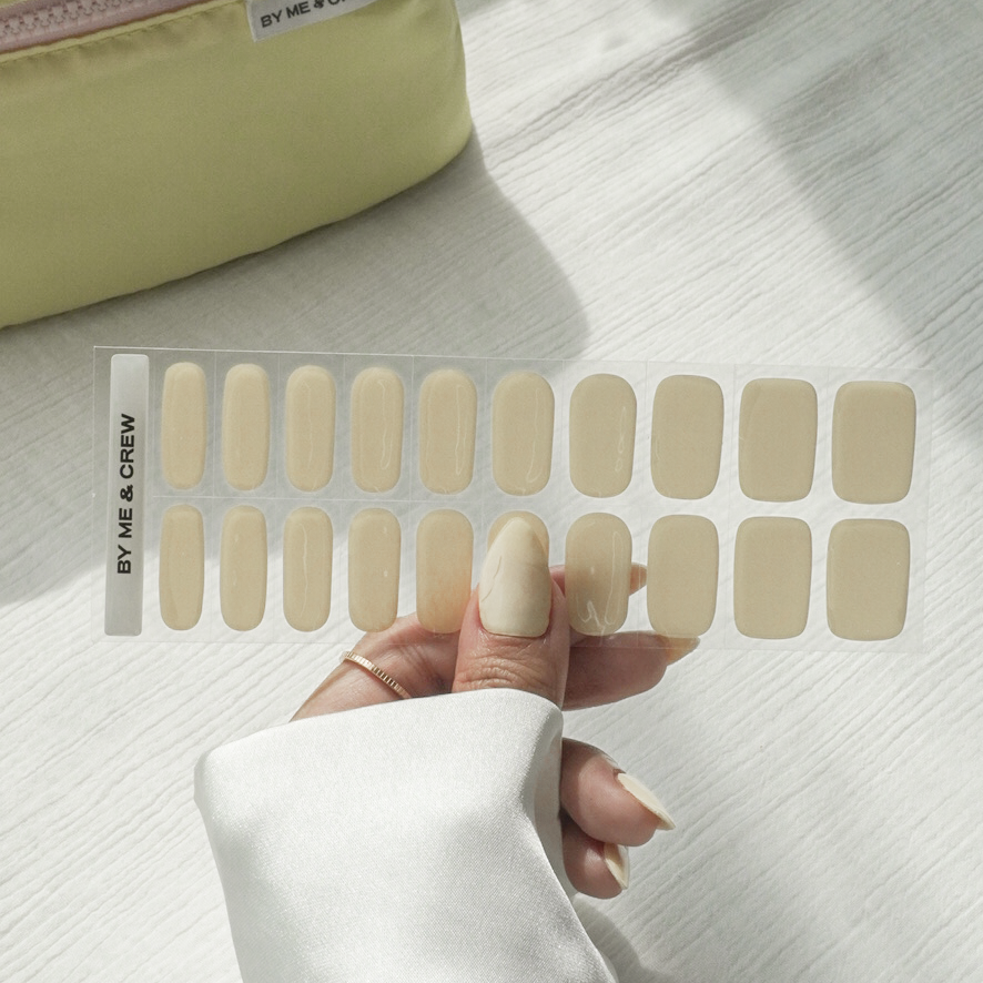 Butter Yellow GEWEL™ Semi Cured Gel Nail Stickers