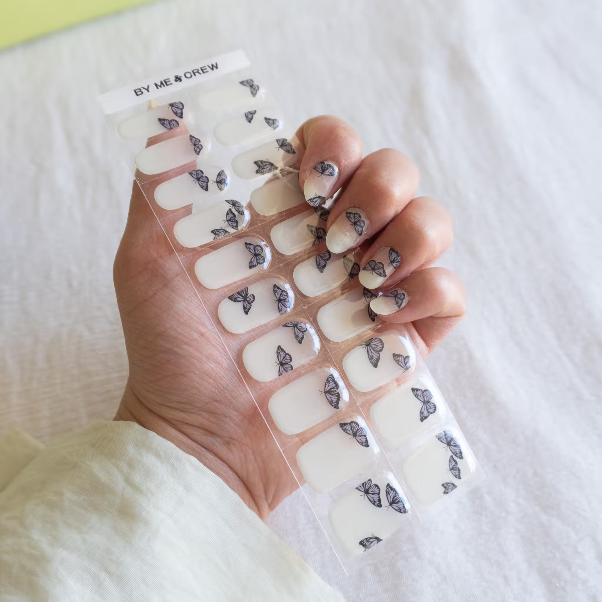 Butterfly Effect DIY Semi Cured Gel Nail Stickers-4