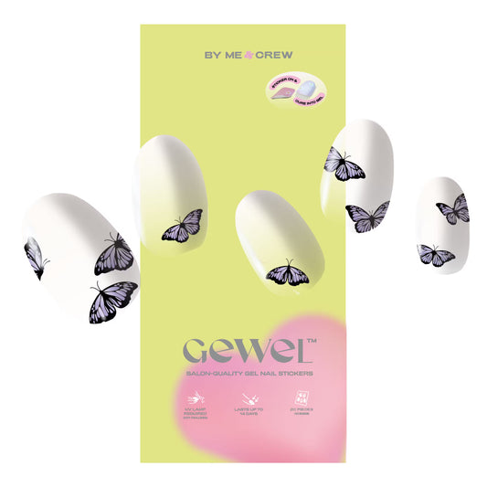 Butterfly Effect DIY Semi Cured Gel Nail Stickers