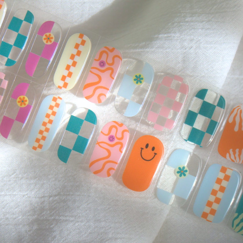 Made My Day Semi Cured Gel Nail Stickers