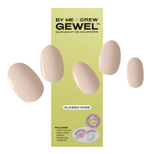 Send Nudes DIY Semi Cured Gel Nail Stickers ByMeAndCrew