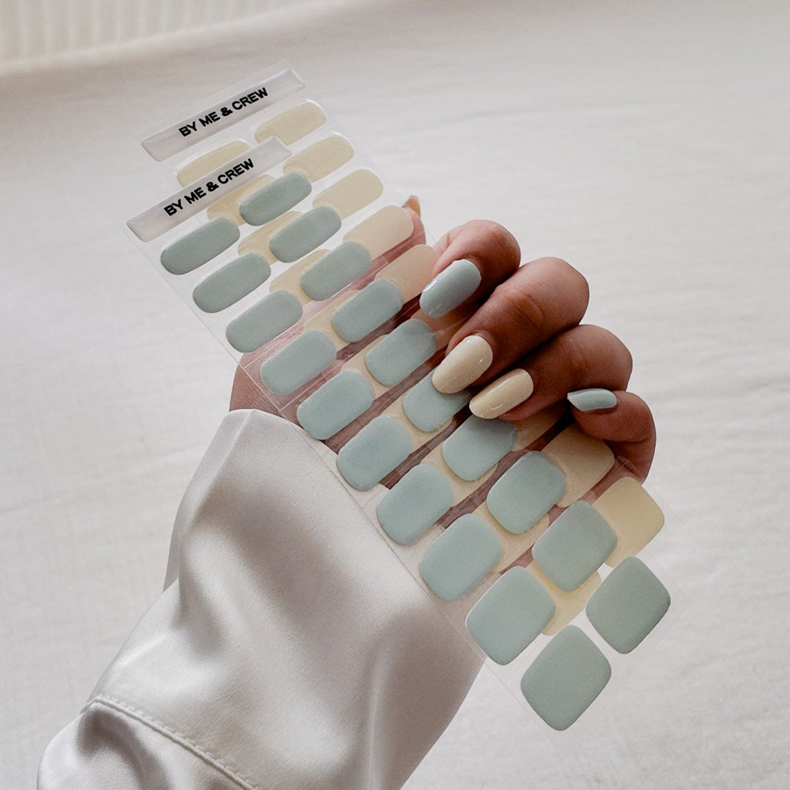 Butter Yellow (Glazed) DIY Semi Cured Gel Nail Stickers