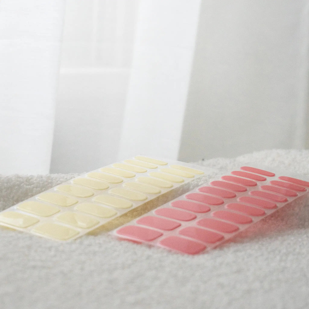 Watermelon Sorbet Semicured Gel Nail Stickers Kit
