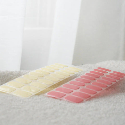 Watermelon Sorbet Semicured Gel Nail Stickers Kit