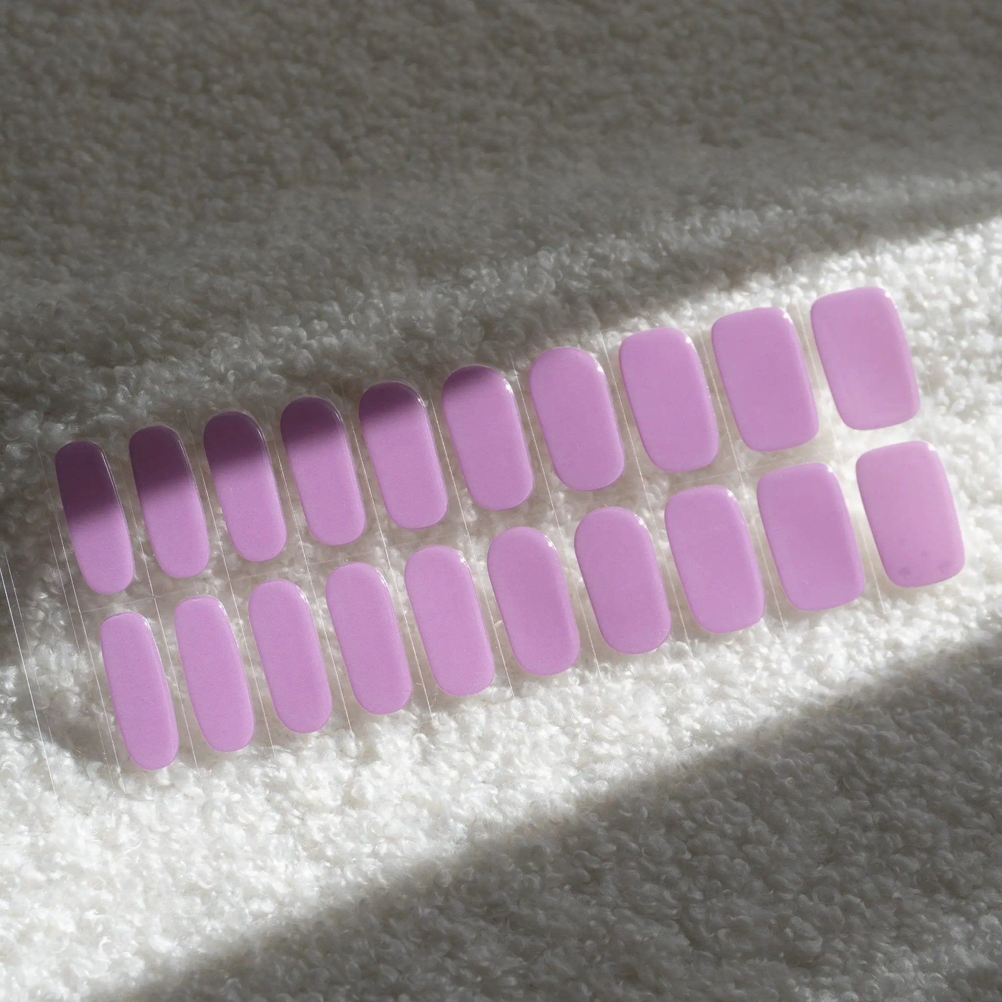 Bahama Pink (Glow in Dark) DIY Semi Cured Gel Nail Stickers