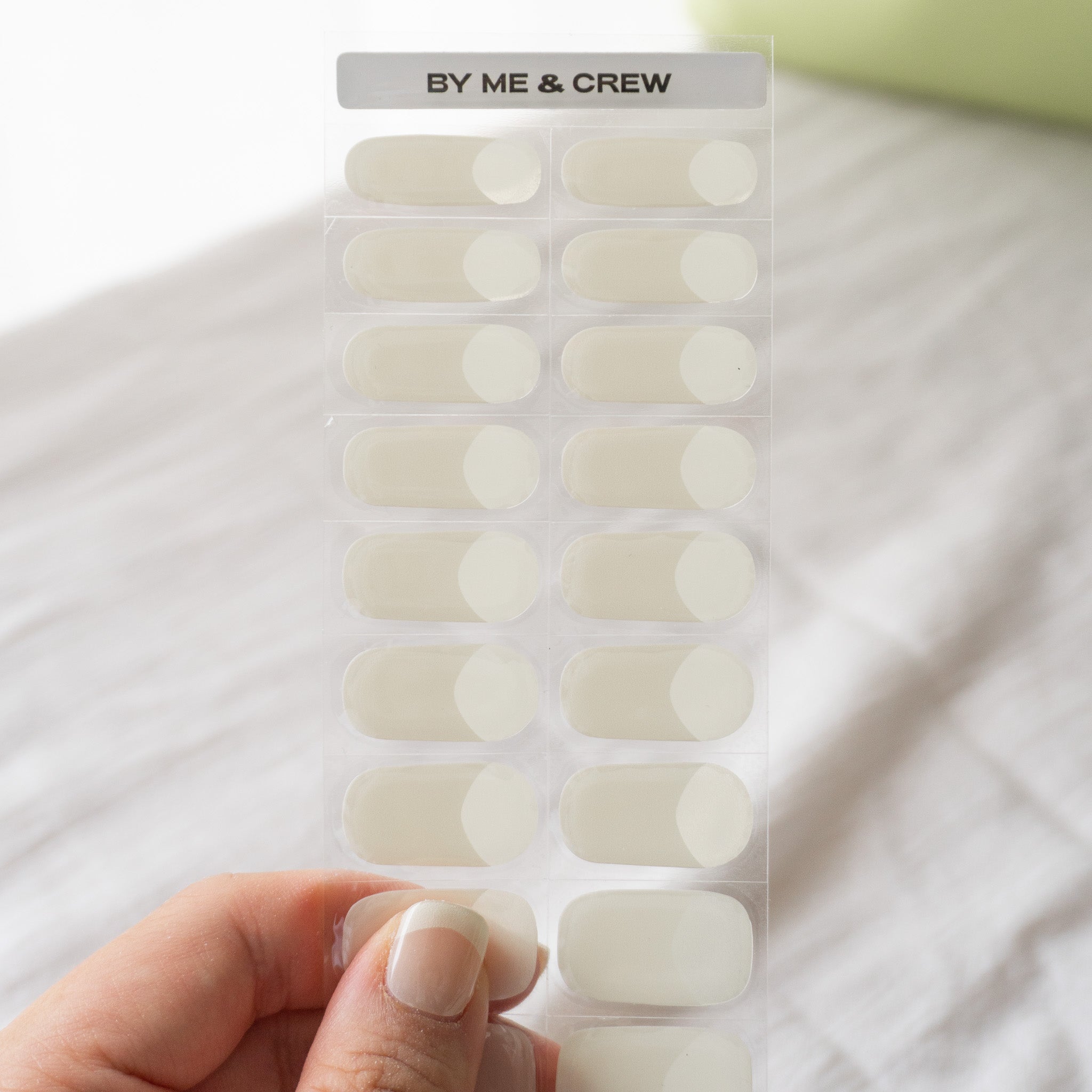 No Make Up Make Up Semi Cured Gel Nail Stickers