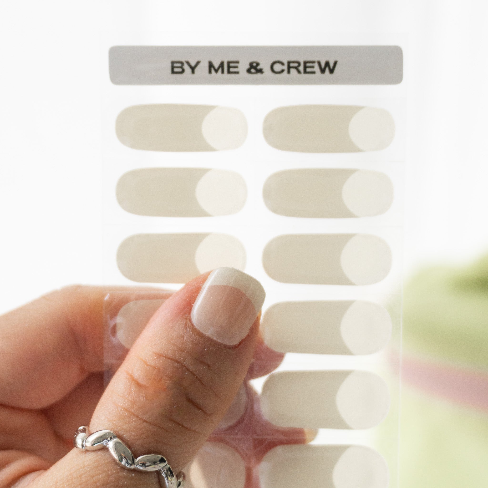 No Make Up Make Up Semi Cured Gel Nail Stickers