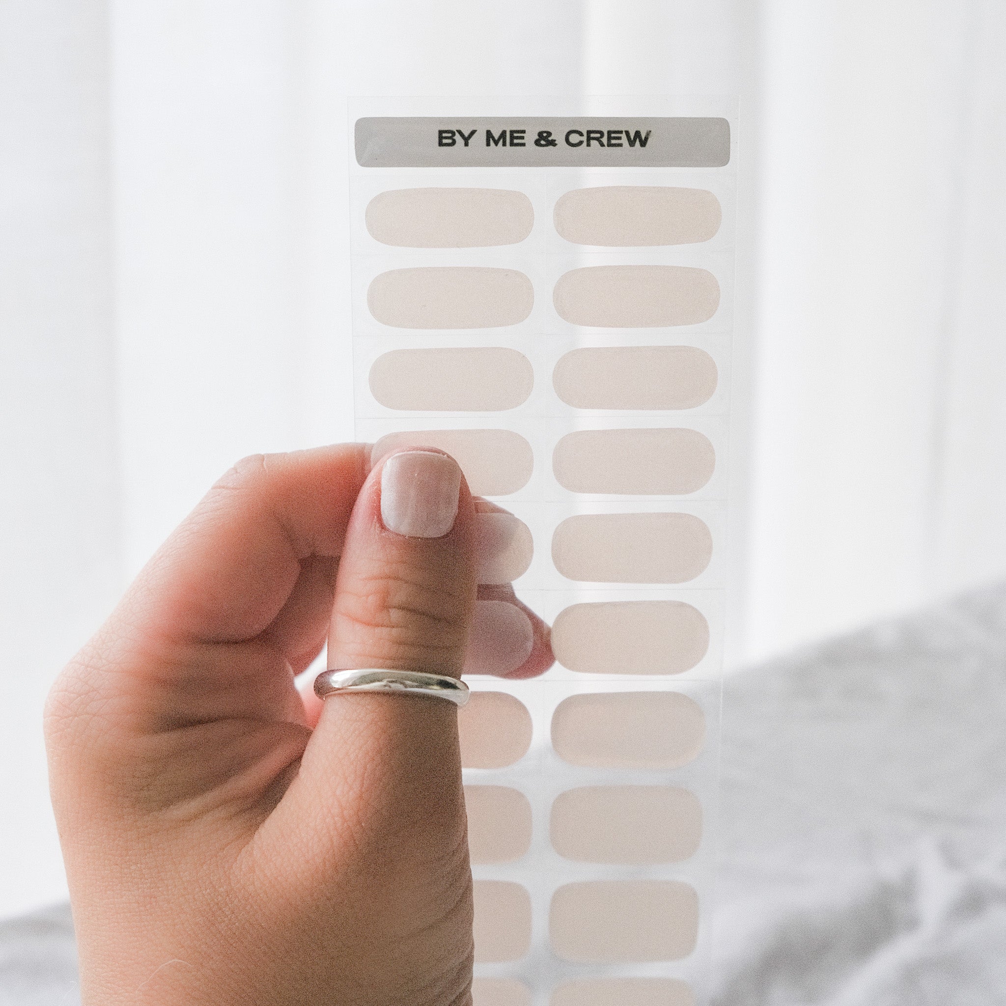 Wear Your Pearls (Glazed) DIY Semi Cured Gel Nail Stickers