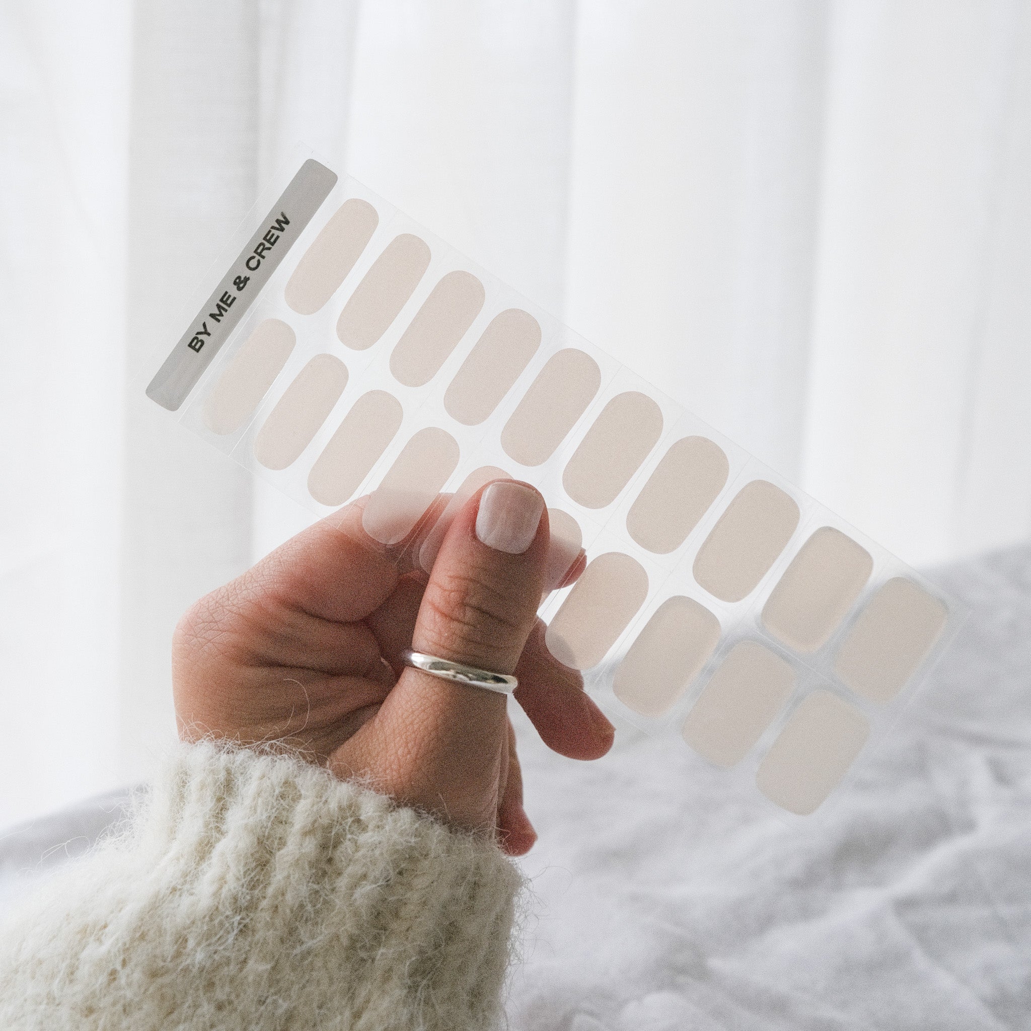 Wear Your Pearls (Glazed) DIY Semi Cured Gel Nail Stickers