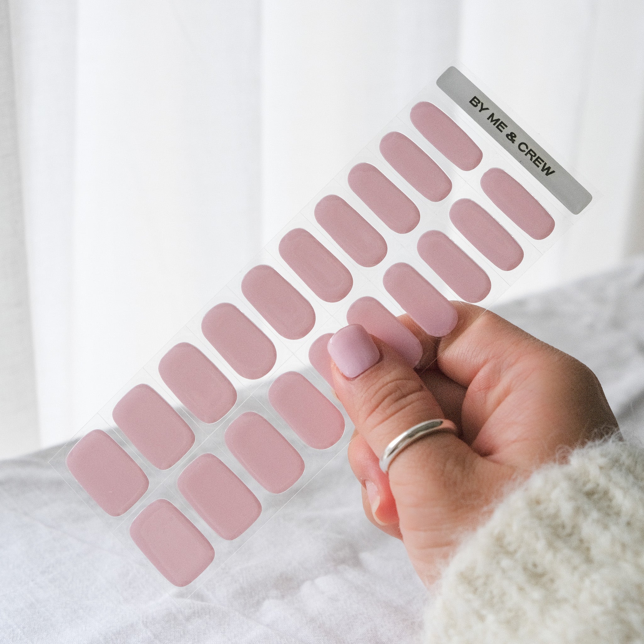 Ballerina Blush DIY Semi Cured Gel Nail Stickers