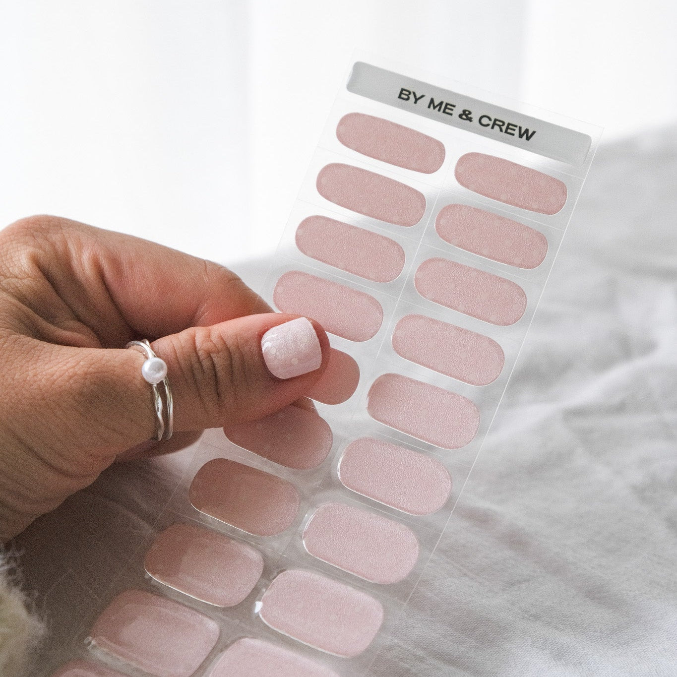 Dressed In Polka Dots (Glazed) DIY Semi Cured Gel Nail Stickers