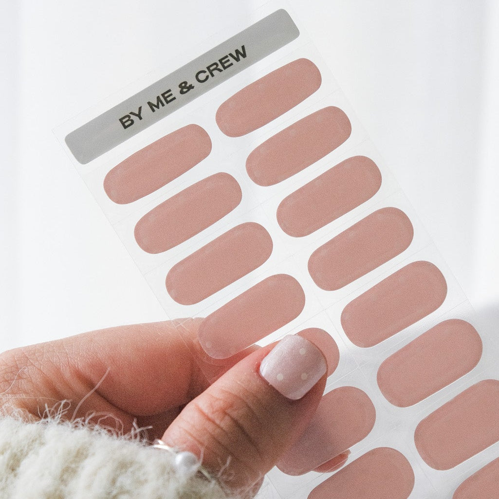 Dressed In Polka Dots (Glazed) DIY Semi Cured Gel Nail Stickers