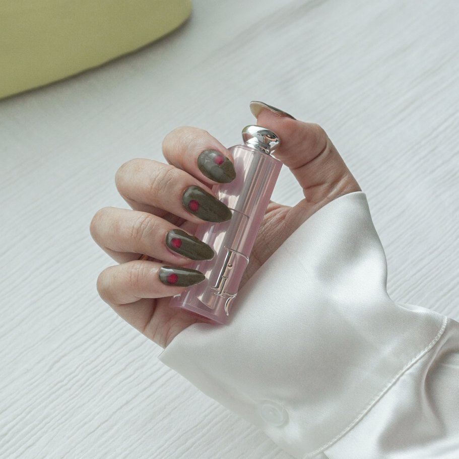 Dirty Martini (Olive) GEWEL™ Semi Cured Gel Nail Stickers