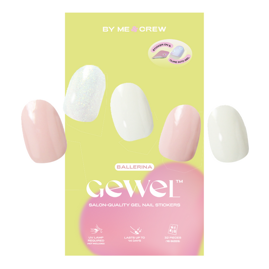 Ballerina DIY Semi Cured Gel Nail Stickers