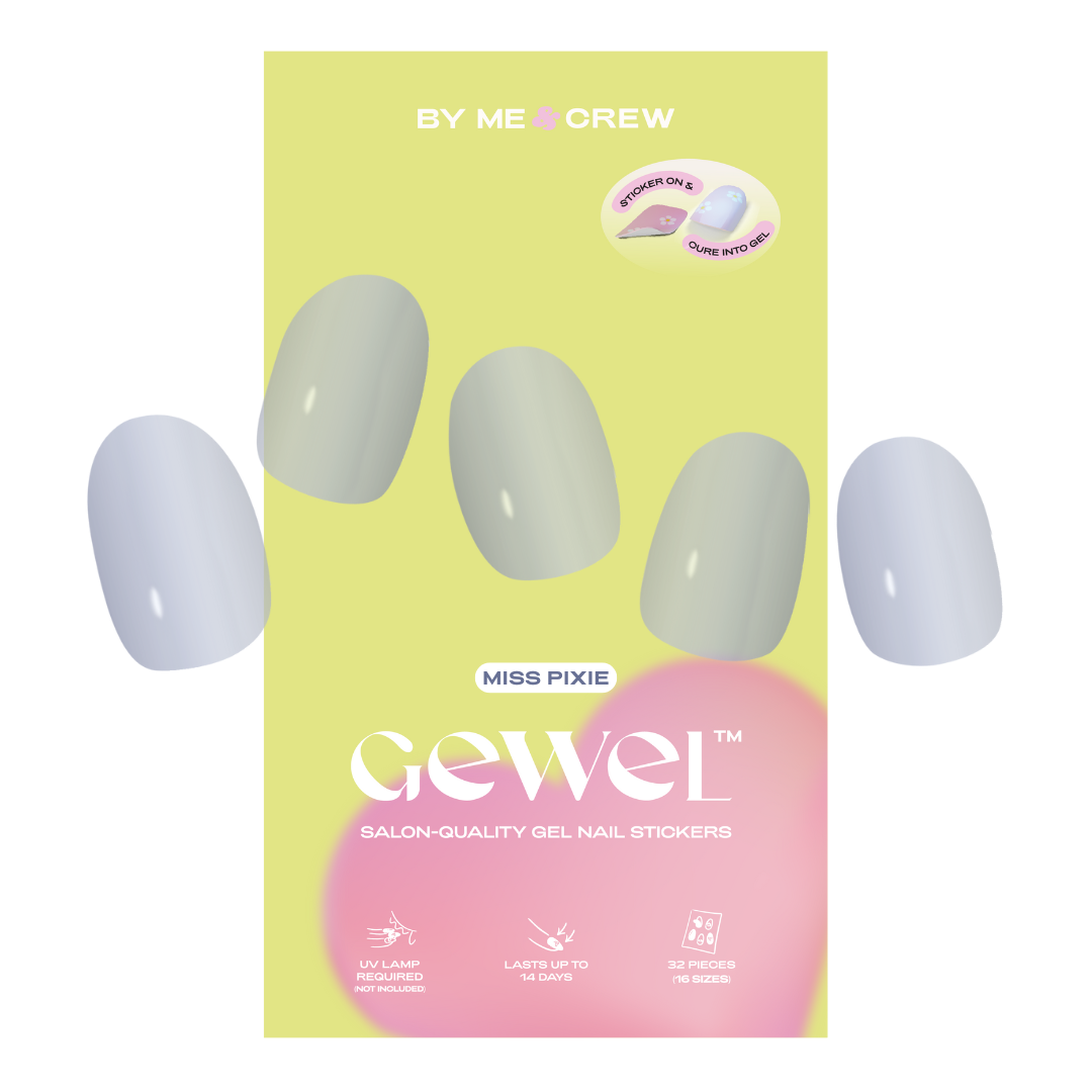 Miss Pixie DIY Semi Cured Gel Nail Stickers (32pcs)