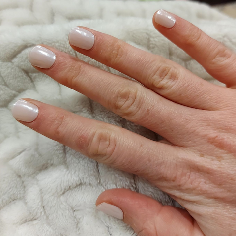 Pink Hailey Inspired Glazed Donuts DIY Semi Cured Gel Nail Stickers