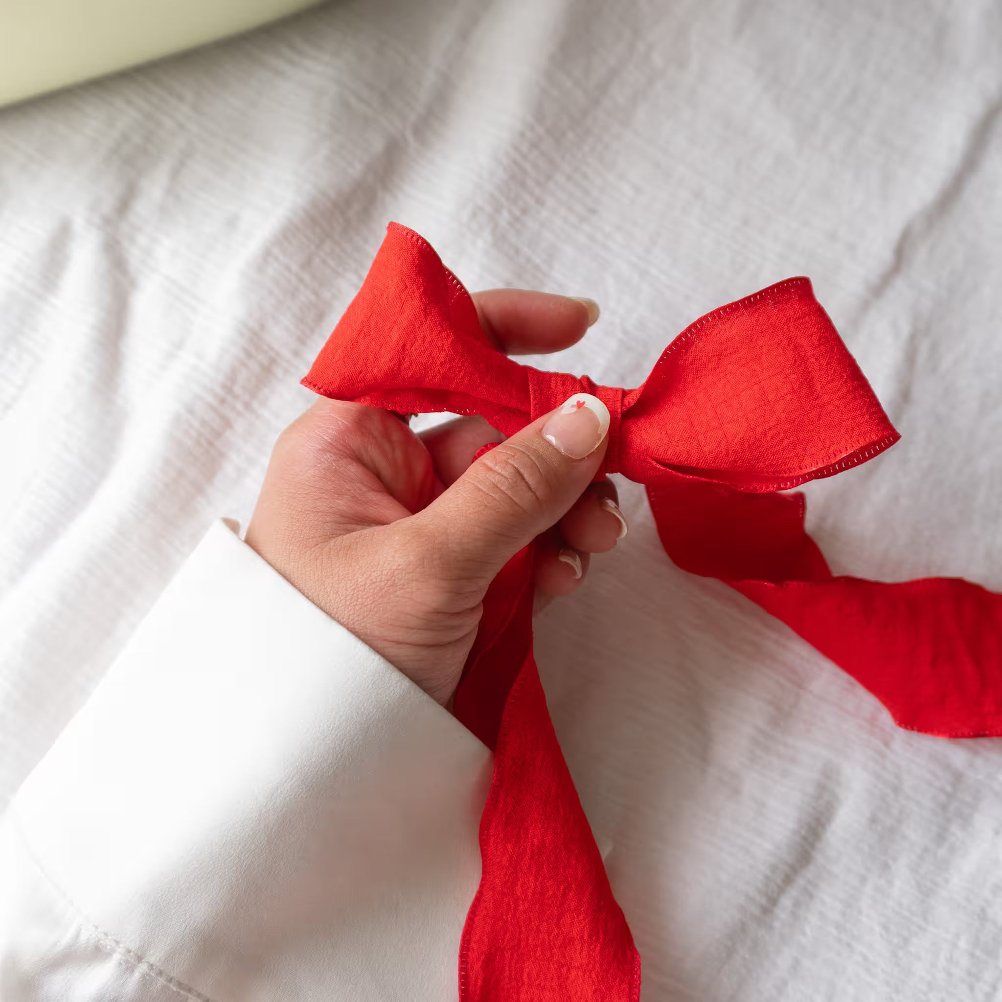 Hearts on Deck (French Tip) DIY Semi Cured Gel Nail Stickers-6