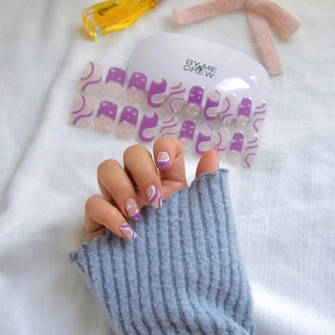 Makin Waves Semi Cured Gel Nail Stickers