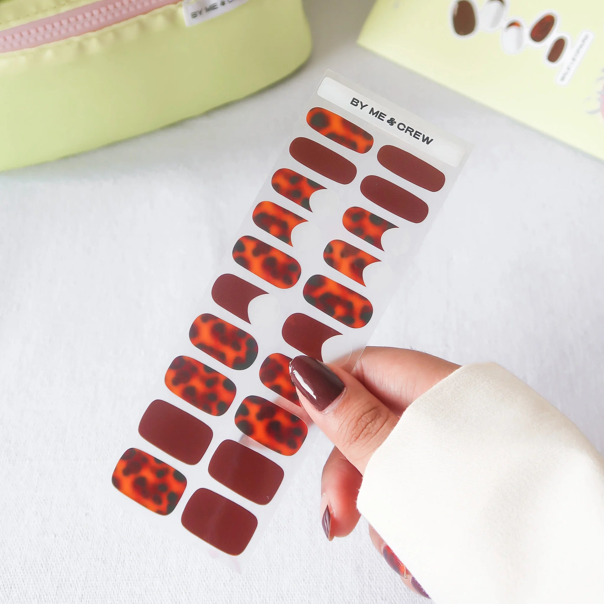 Wild Leopard DIY Semi Cured Gel Nail Stickers