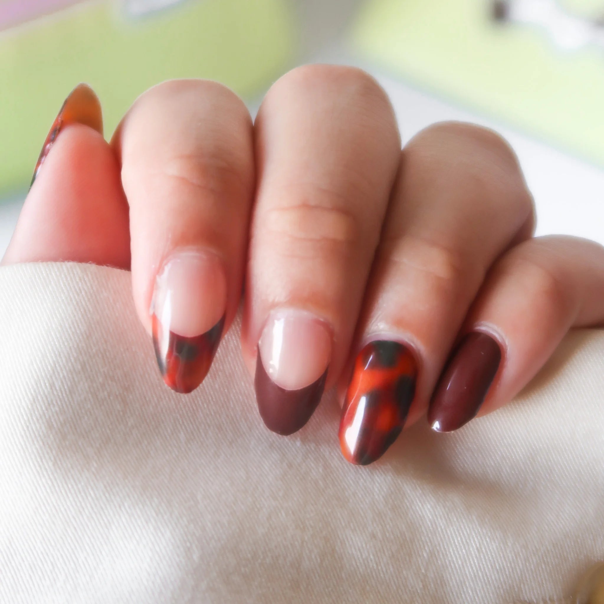 Wild Leopard DIY Semi Cured Gel Nail Stickers