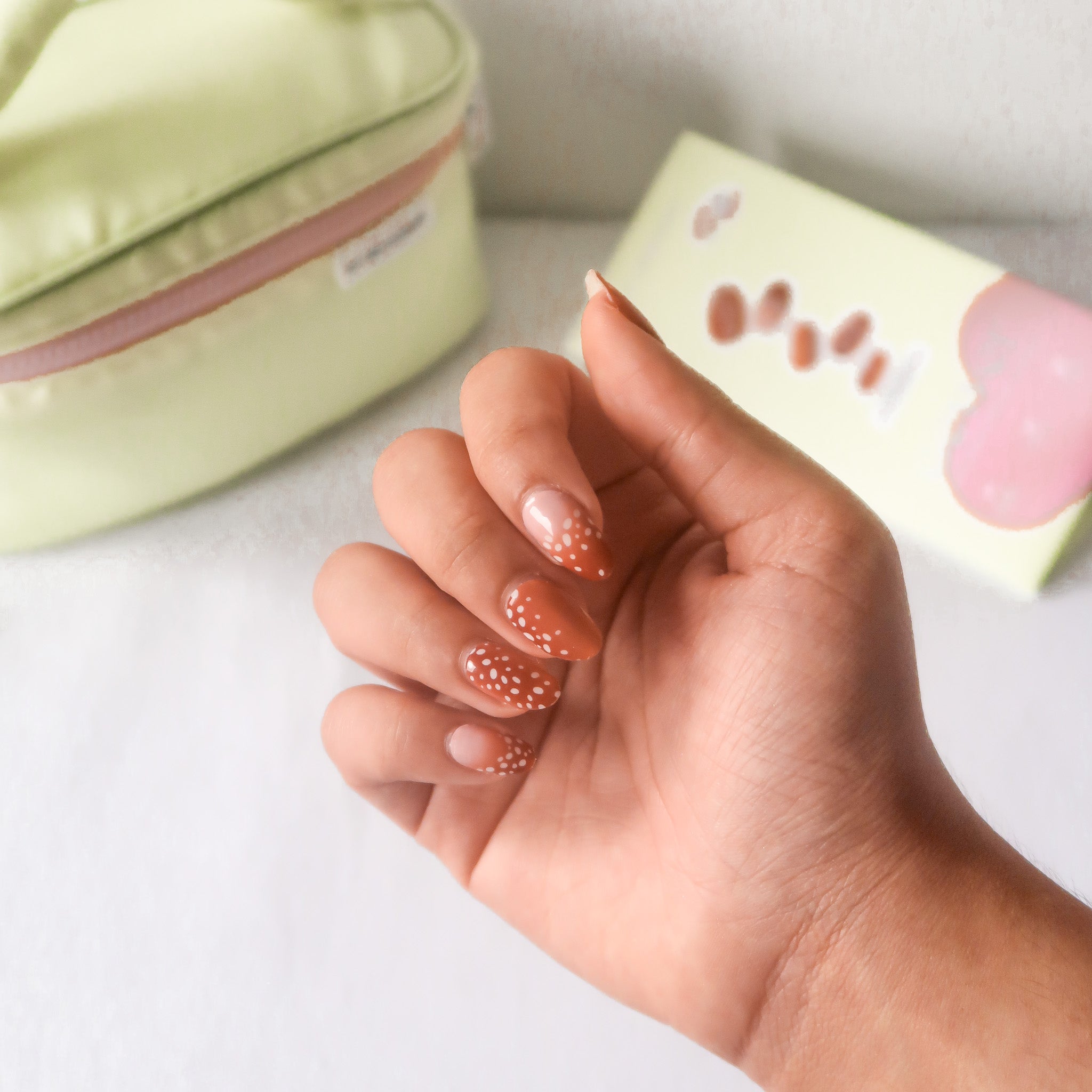 Doe-Eyed Bambi DIY Semi Cured Gel Nail Stickers