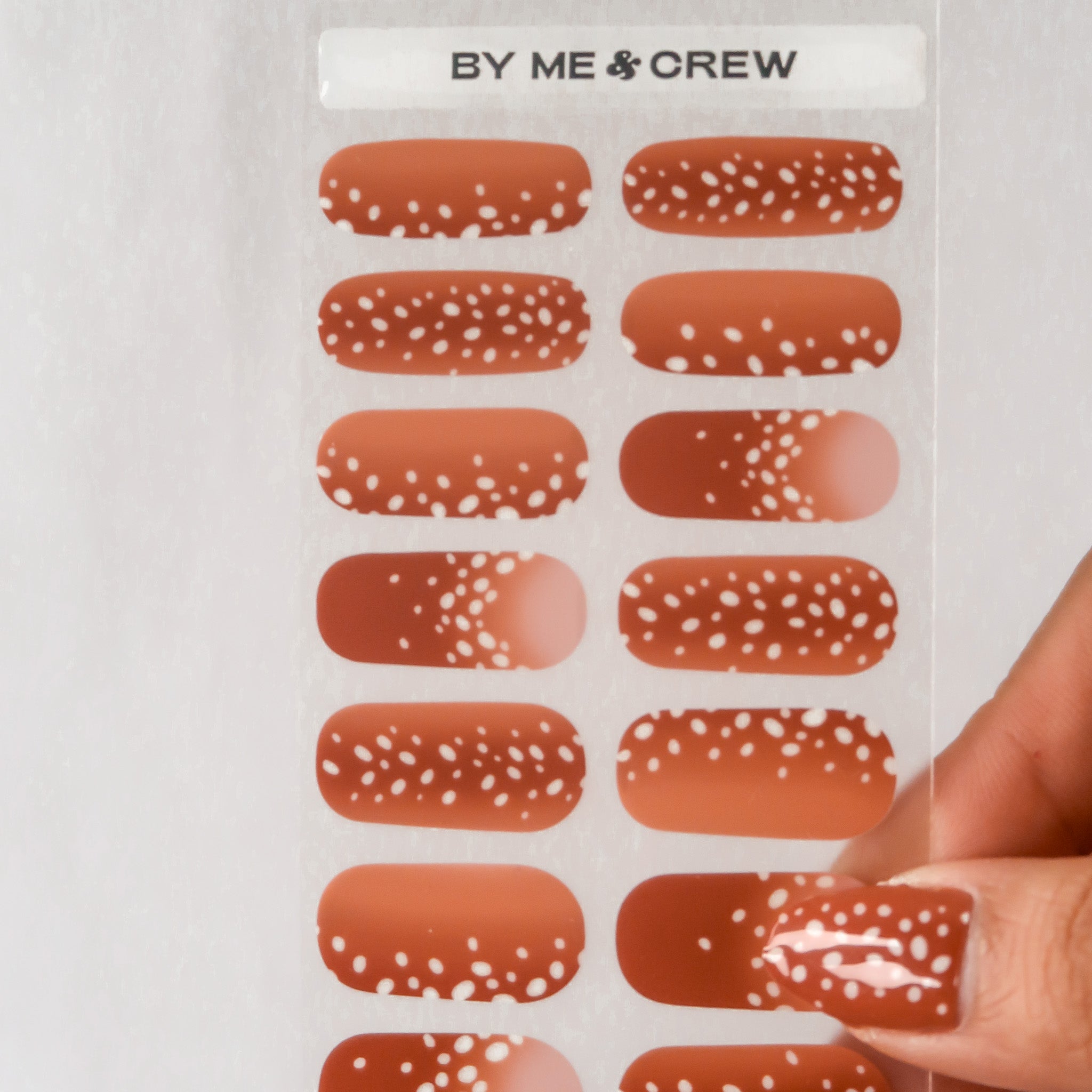 Doe-Eyed Bambi DIY Semi Cured Gel Nail Stickers
