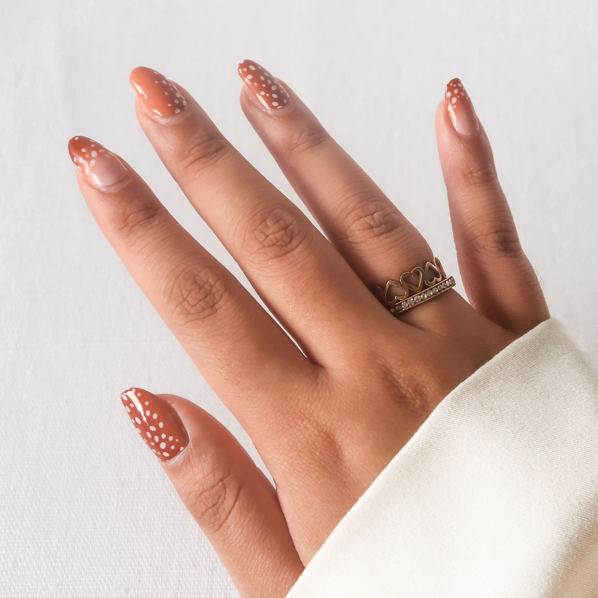 Doe-Eyed Bambi DIY Semi Cured Gel Nail Stickers