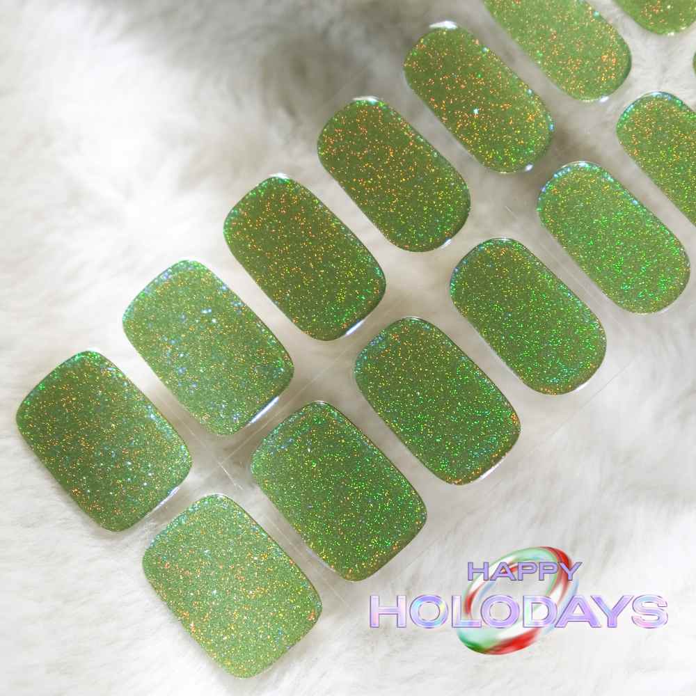 [XMAS] Mistleglow DIY Semicured Gel Nail Stickers Kit