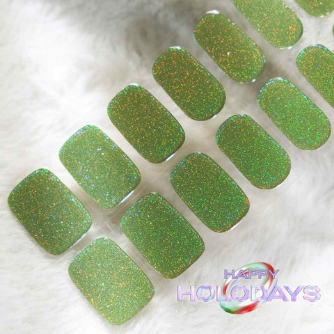 [XMAS] Mistleglow DIY Semicured Gel Nail Stickers Kit