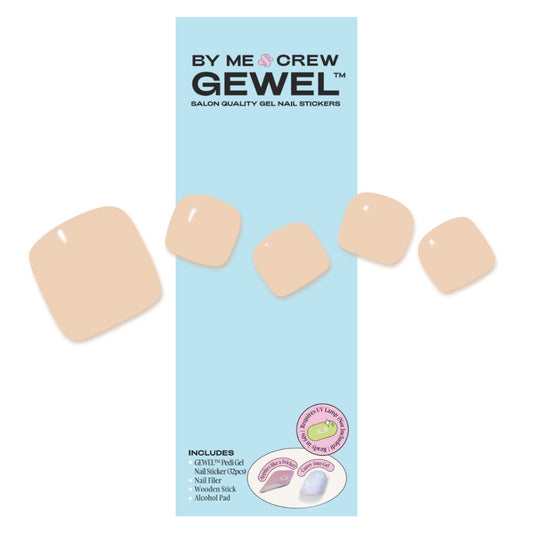 [PEDI / TOES] Send Nudes DIY Semi Cured Gel Nail Stickers ByMeAndCrew