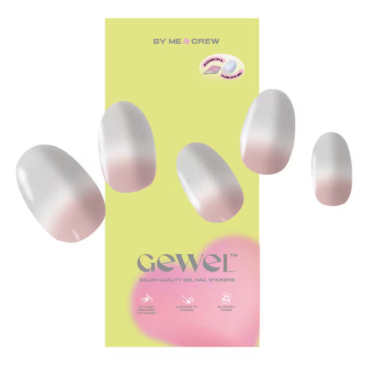 Silver Cat Eye DIY Semi Cured Gel Nail Stickers