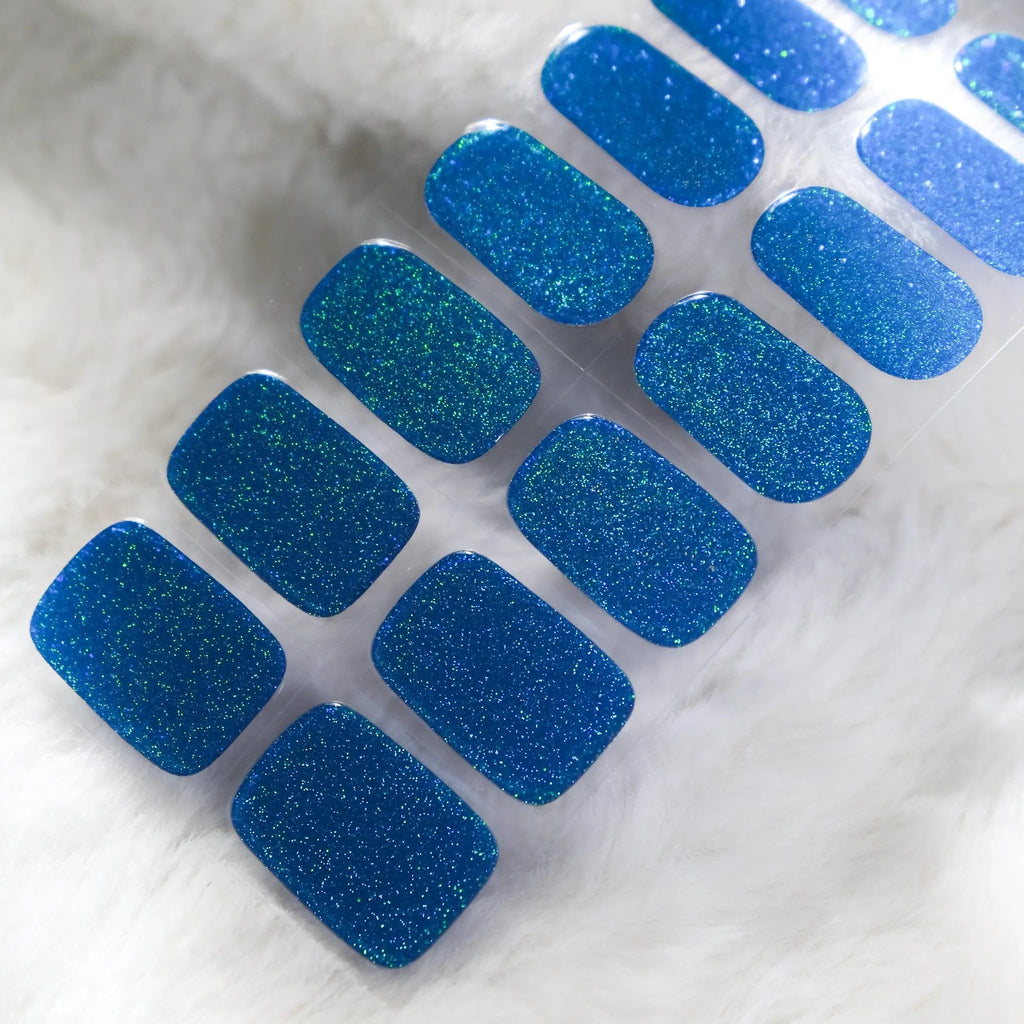 Starry Night Semi Cured Gel Nail Stickers