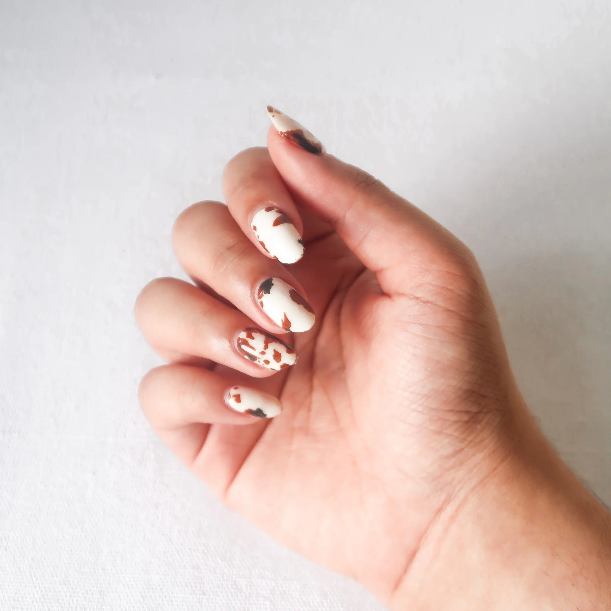Cowhide Chio DIY Semi Cured Gel Nail Stickers