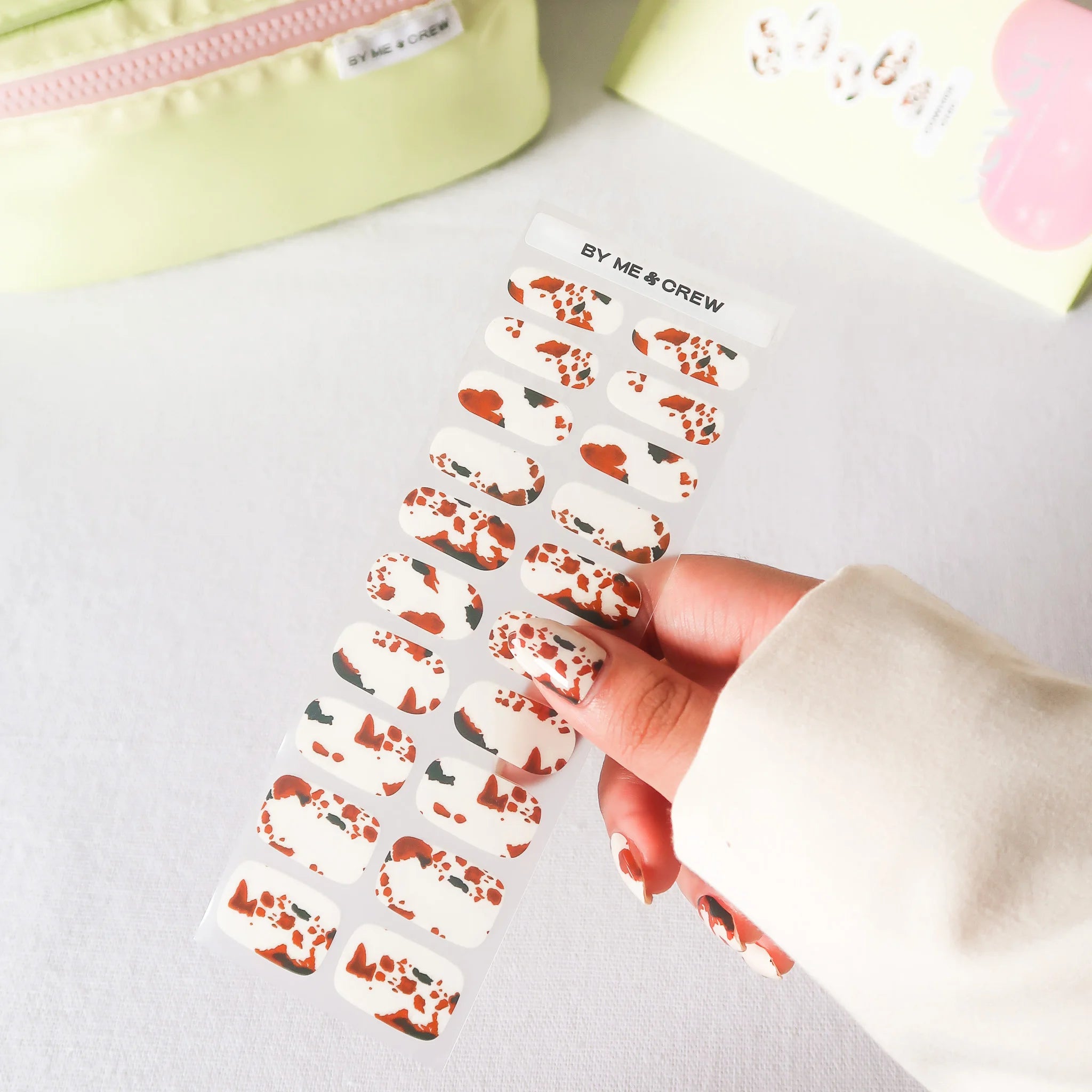 Cowhide Chio DIY Semi Cured Gel Nail Stickers