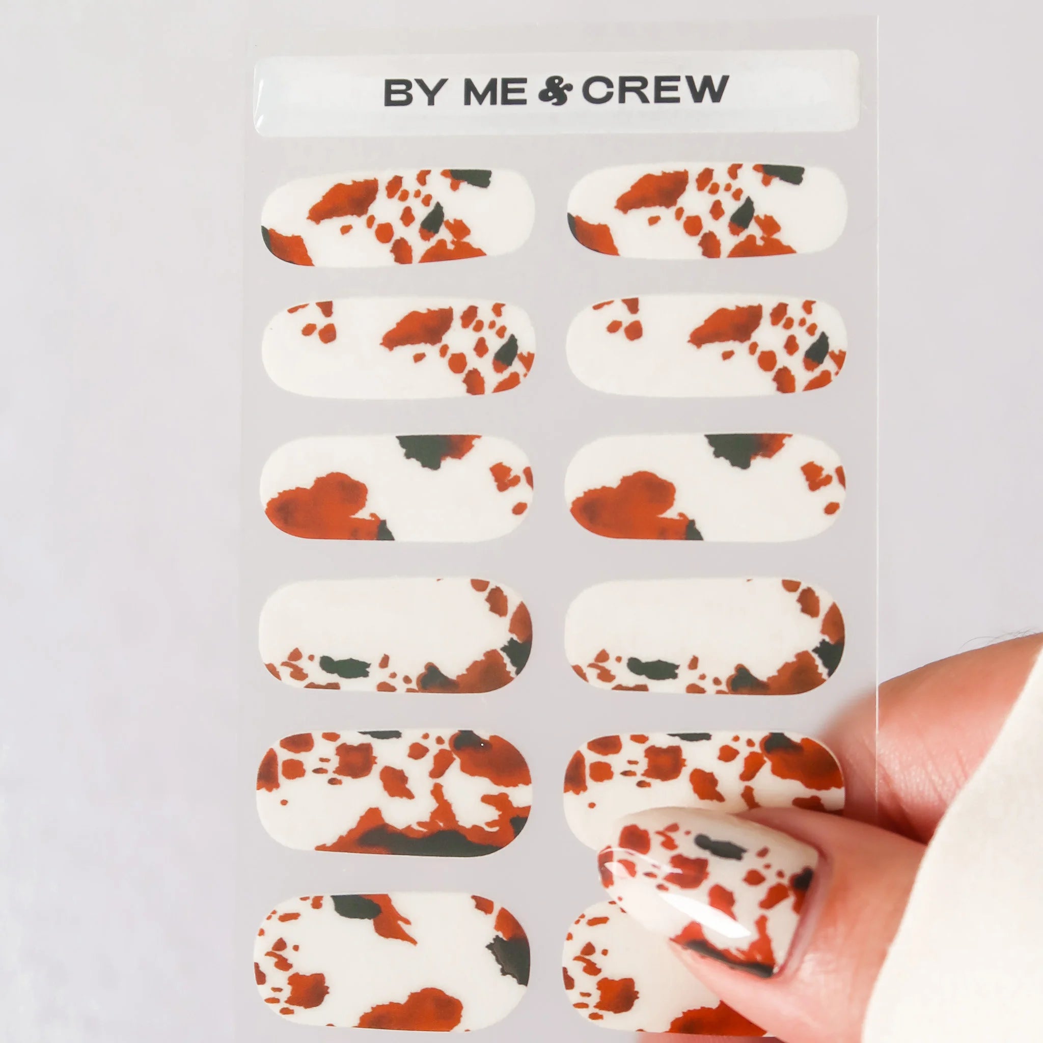 Cowhide Chio DIY Semi Cured Gel Nail Stickers