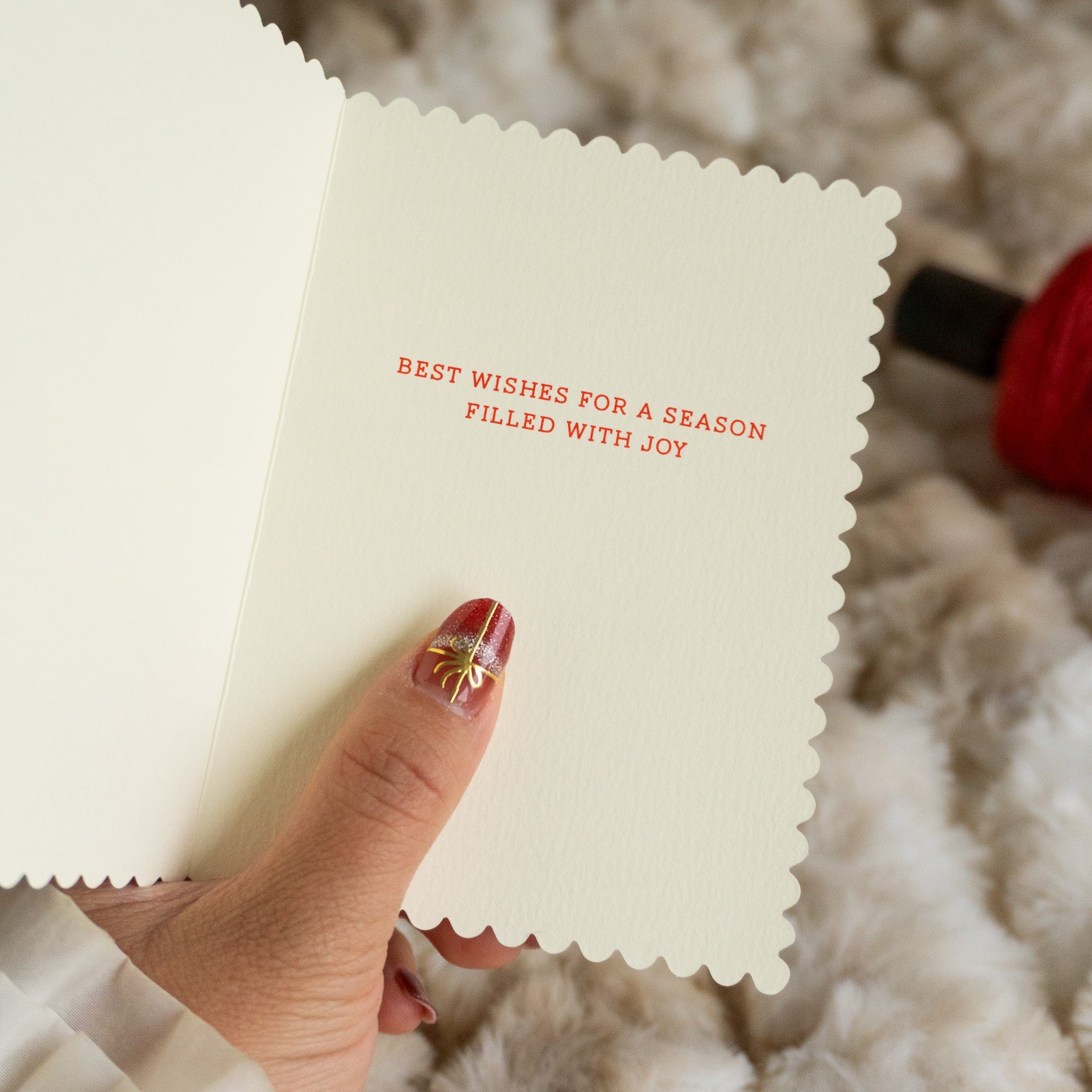 Wrapped in Red DIY Semi Cured Gel Nail Stickers-11